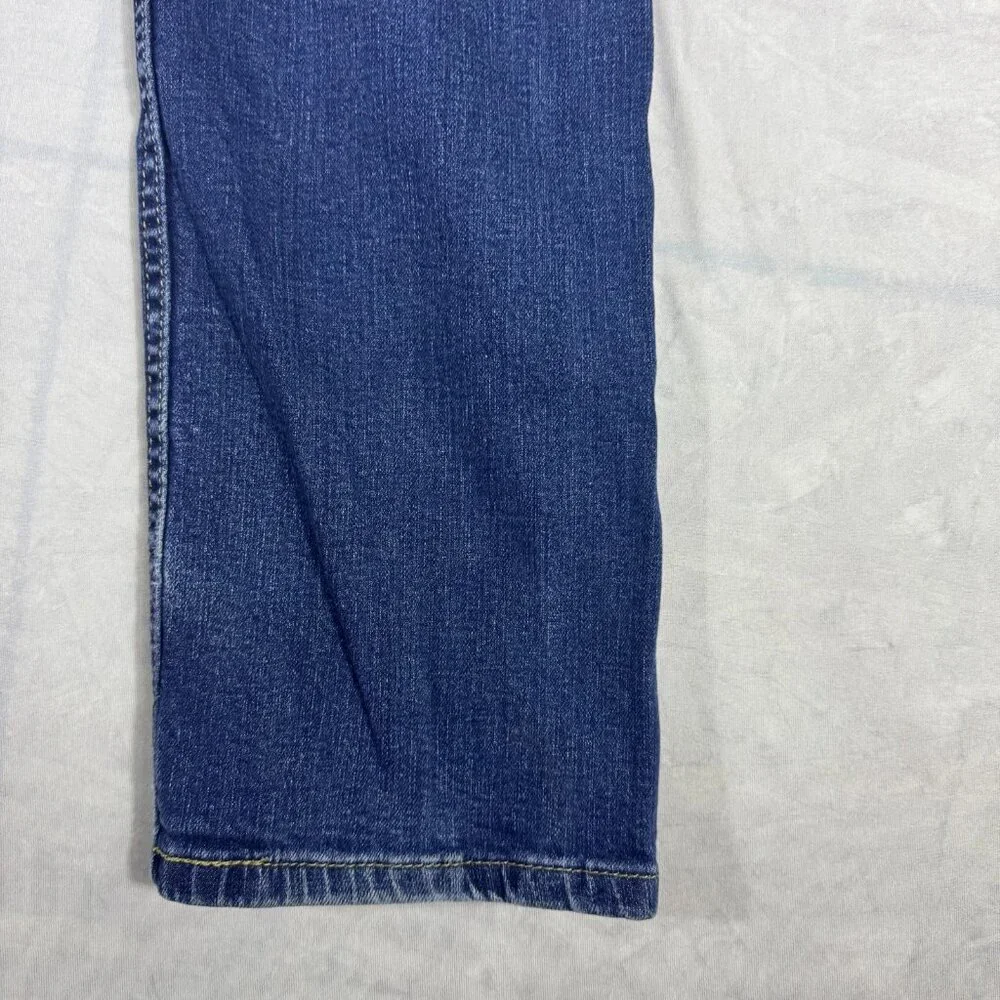 Levi's Men's‎ Straight Jeans Blue Denim Zip Fly Mid Rise 5-Pocket Design W34 L32